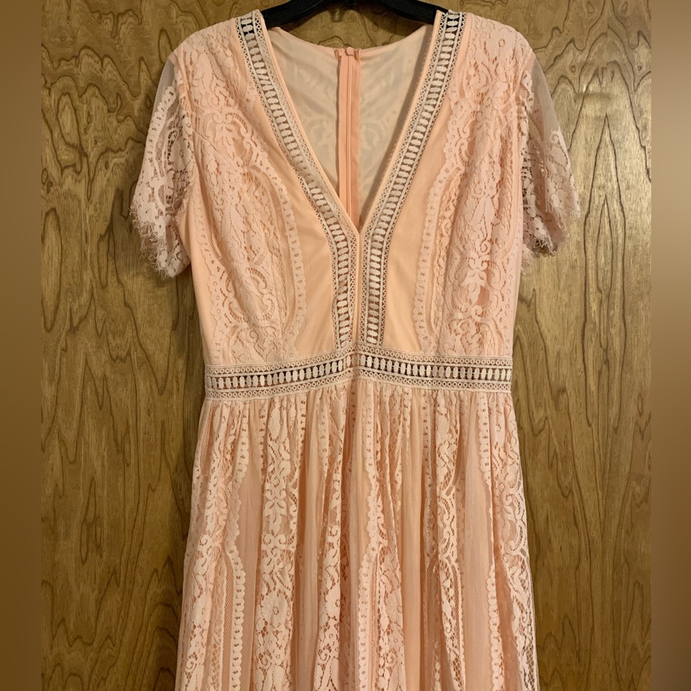 Long Lace Dress